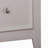 Pine Wood Nightstand With 2 Drawers, White