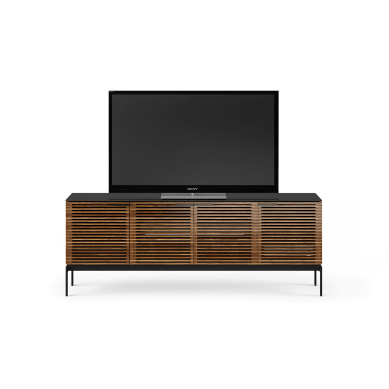 Corridor Media Console, Natural Walnut