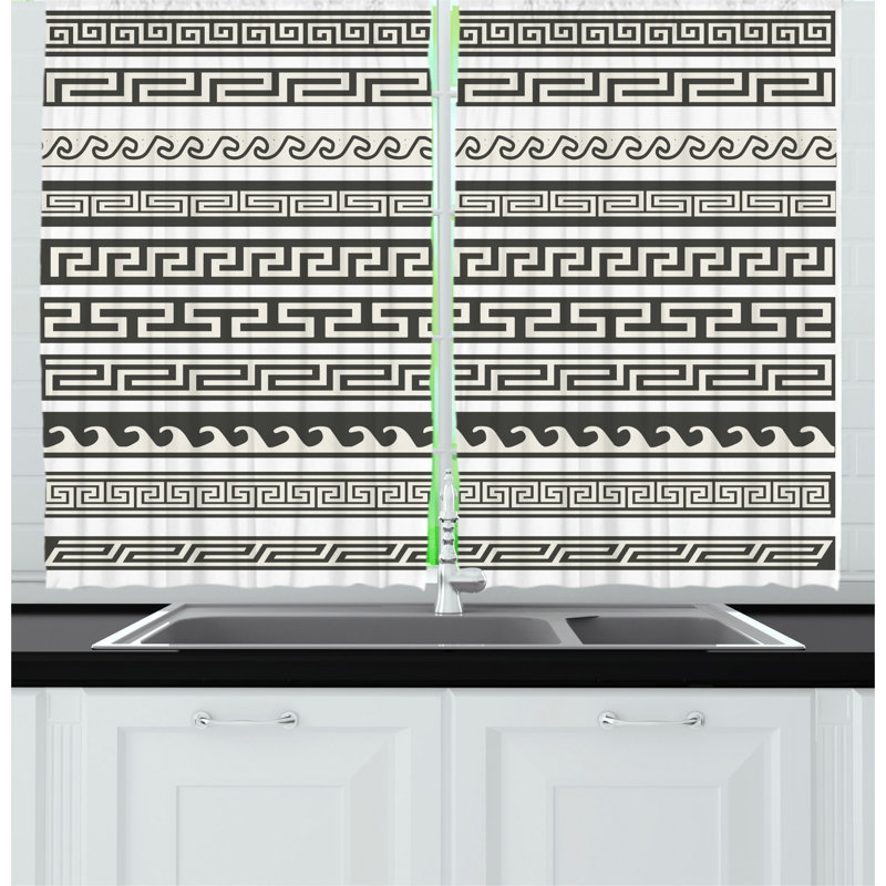 Pointed Kitchen Curtain