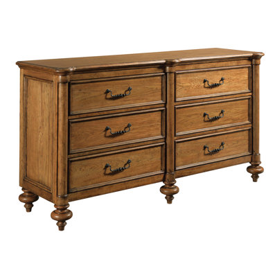 Manabu 6 Drawer 68" W Dresser by Canora Grey