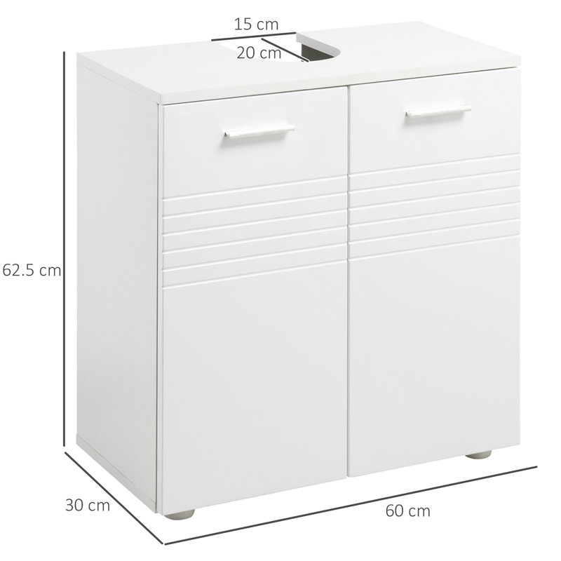 Artrell 60cm Single Bathroom Vanity Base Only