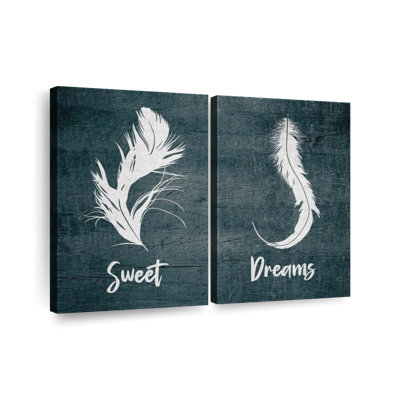 «Sweet Dreams Feathers», reproduction sur toile