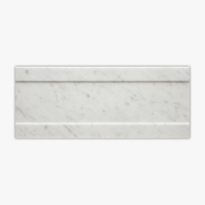 Moulure en marbre Bianco Carrara