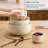 Kook Ceramic Nesting Bowls, Mosaic, Ivory (18/44/100/156 oz)