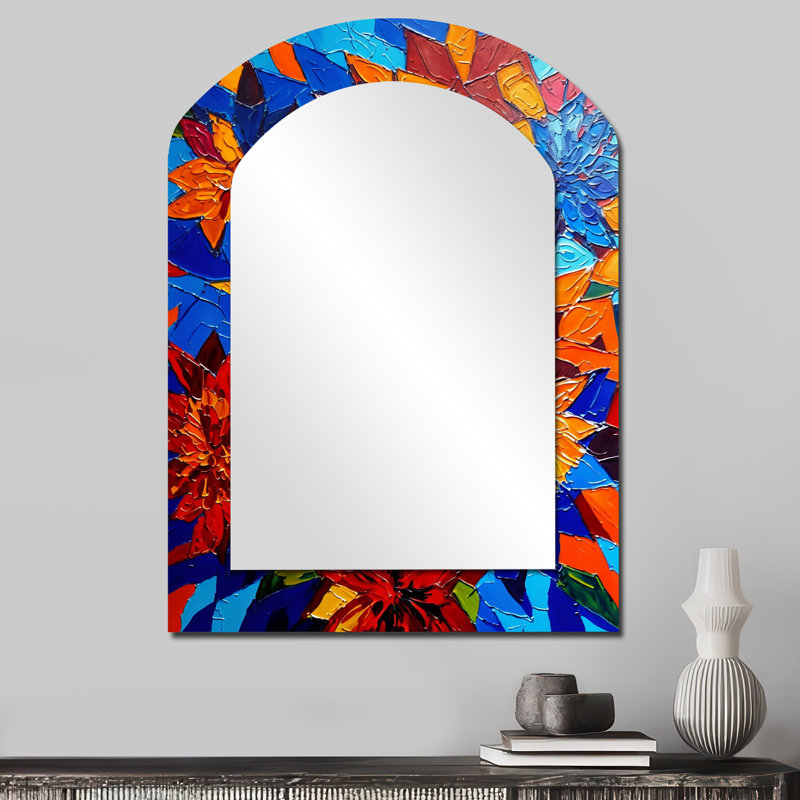 Miroir mural lumineux traditionnel, 34 po x 25 po