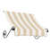 Auvent en tissu acrylique avec accoudoirs en fer Awntech Charleston