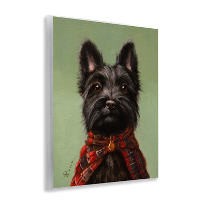 The Scot Scottish Terrier Wall Plaque, design by Lucia Heffernan