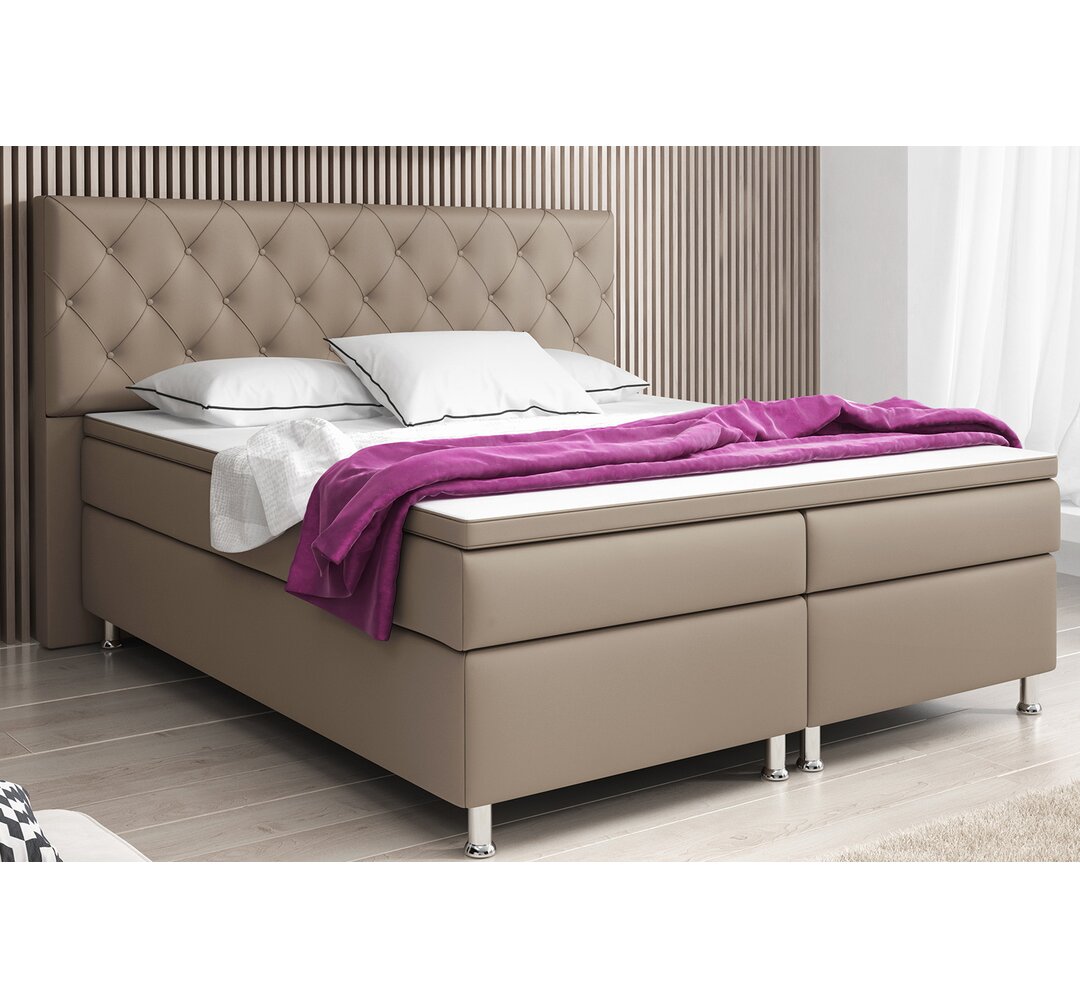 Boxspringbett Fayette mit Topper