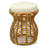 Adero Rattan Accent Stool-1811209824