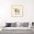 Toile avec cadre en bois beige n'est pas disponible