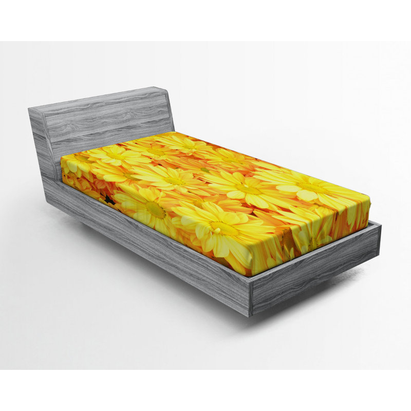 Drap-housse floral, Drap-housse simple TG