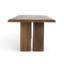 Table de salle à manger en bois massif Quince