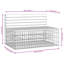 Aleardo Steel Outdoor Bench-1210264884