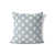 Bleu ardoise / pois bleus