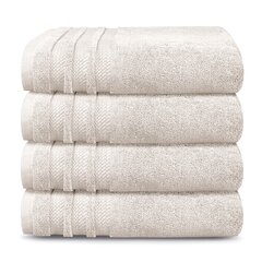 Trident Finesse 100% Cotton, 6-Piece Extra Large Towel Set, Purple