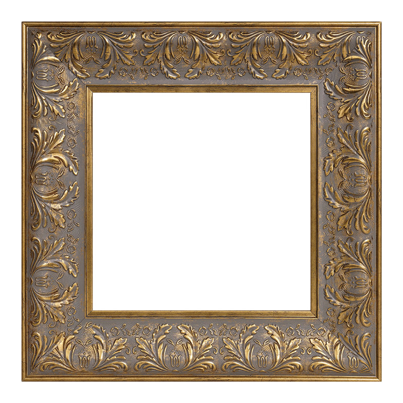 Antique Gold Picture Frame, 8" x 8"