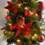3.94' H Lighted Artificial Pine Christmas Tree