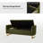 Aristides 58.5" W Upholstered Flip-Top Storage Bench with Two Pillows-1211537341