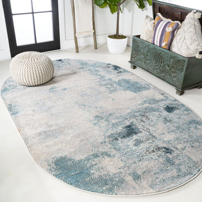Tapis crème / bleu Lasley