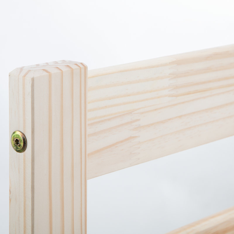 Gracey Bed - Unfinished Pine, Single ( 143 x 196 cm )