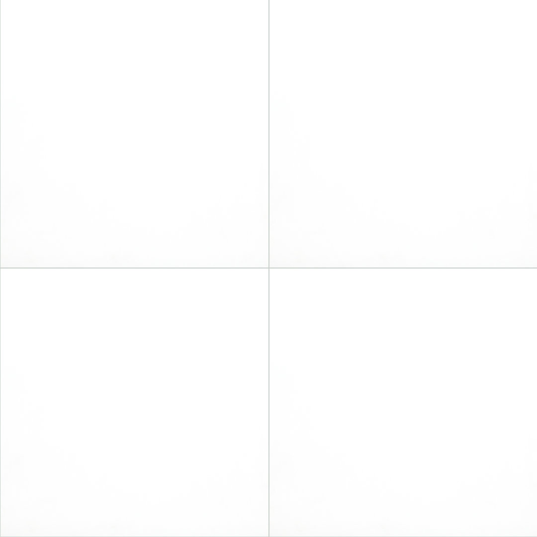 Segment Blanc 24 in. x 24 in. Matte Porcelain Floor and Wall Tile Ackland