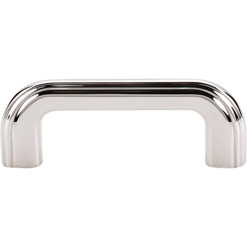 Victoria Falls Bar Pull, 3" Center to Center, Polished Nickel