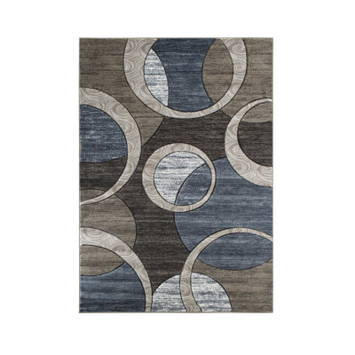 Tapis brun / gris Adonia