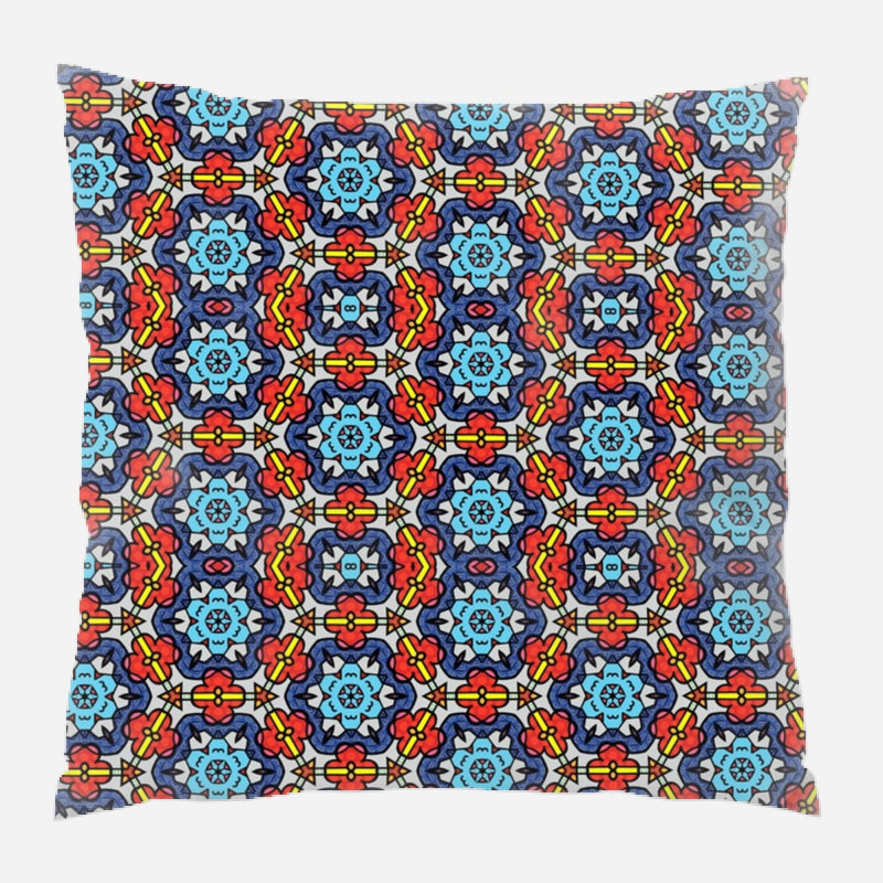 Coussin décoratif à motif, Intérieur