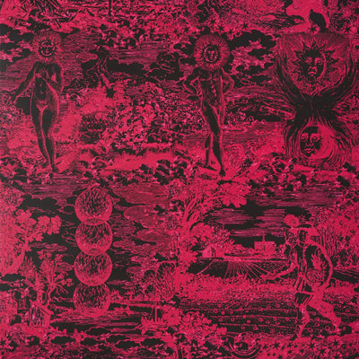 Schumacher x Johnson Hartig Modern Toile Fabric