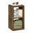 Furinno Cubicle Open Back Decorative Cube Storage Organizer, 2-Cube, Amber Pine-1236605633-1209442664