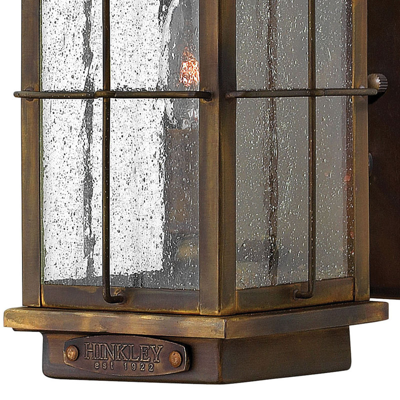 Bingham Outdoor Wall Lantern, Sienna, No