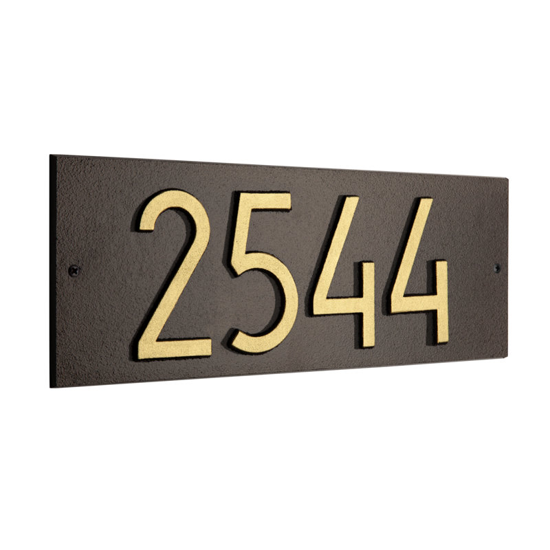 Mid-century Modern Rectangle Lawn, Dark Bronze, Yes
