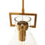 Ludovika 1 - Light Bronze Cone Pendant