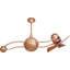 Ventilateur de plafond double à 3 pales 44 "avec commande murale Aeriela-1559270252-1559270238