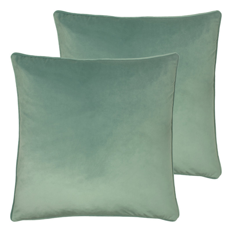 Evans Square Cushion, Feather, Biscuit
