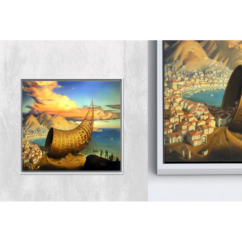 Kush's Horn of Babel, reproduction d'art sur toile, 1P, H: 51,2 po x l: 51,2 po
