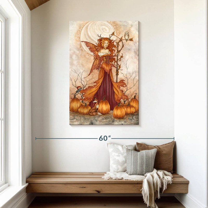 Kelan Pumpkin Queen, 45" H x 30" W