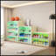 Armoire de rangement pour chaussures en verre