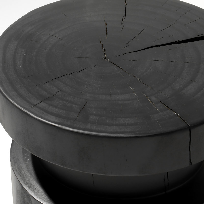 Inez End Table, Black
