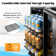 15 Inch Built-in/Freestanding Beverage Refrigerator Cooler 130 Can Beer Cooler Mini Beer Drink Fridge with Glass Door and Lock Under Counter Classic Series