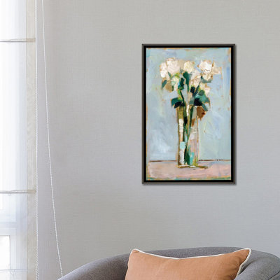 " White Floral Arrangement II " by Ethan Harper