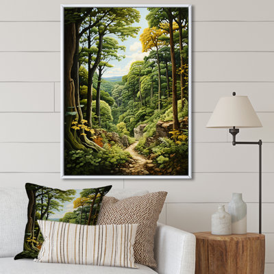 " Canopy Portrays Trees Forest V "