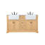 Ensemble de meuble-lavabo double 60 po Pardue-426896449