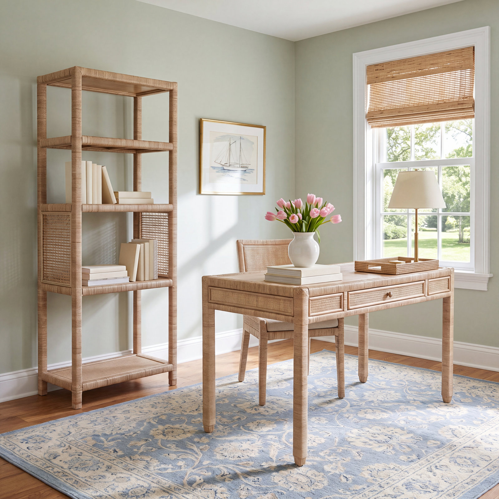 Office Set, Bisque