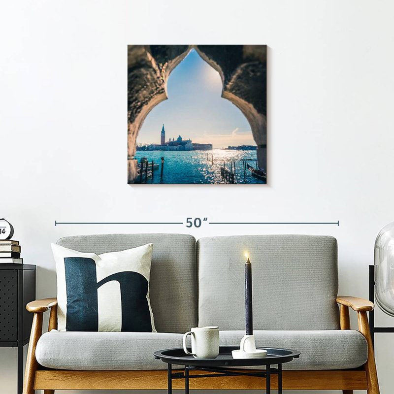 Vue de Nicci San Giorgio Maggiera, H 24 po x l 24 po