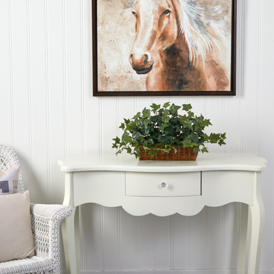 Plante ivy artificielle 13" en panier