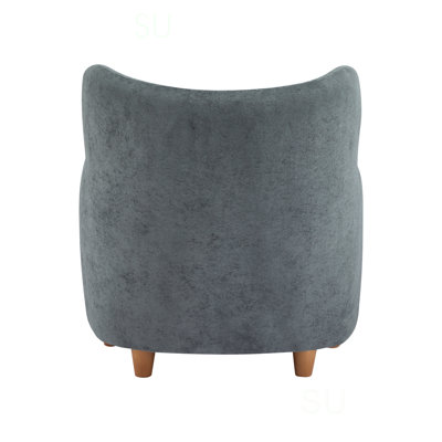 Fauteuil d'appoint rembourré Reshami