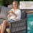 5-Person Outdoor Patio Furniture Set – Aluminum Frame, Handwoven All-Weather Rope, 5-Inch Cushions, Outdoor Conversation Set-679935766