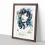 Cher in Abstract - Picture Frame Graphic Art Print-55680892-55680897