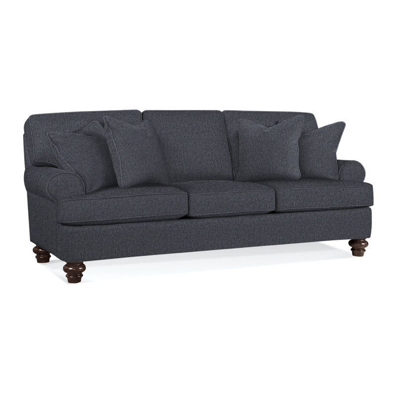 Lowell Sleeper Sofa, Ivory Crypton Performance; 0886-91, Innerspring Mattress, Black